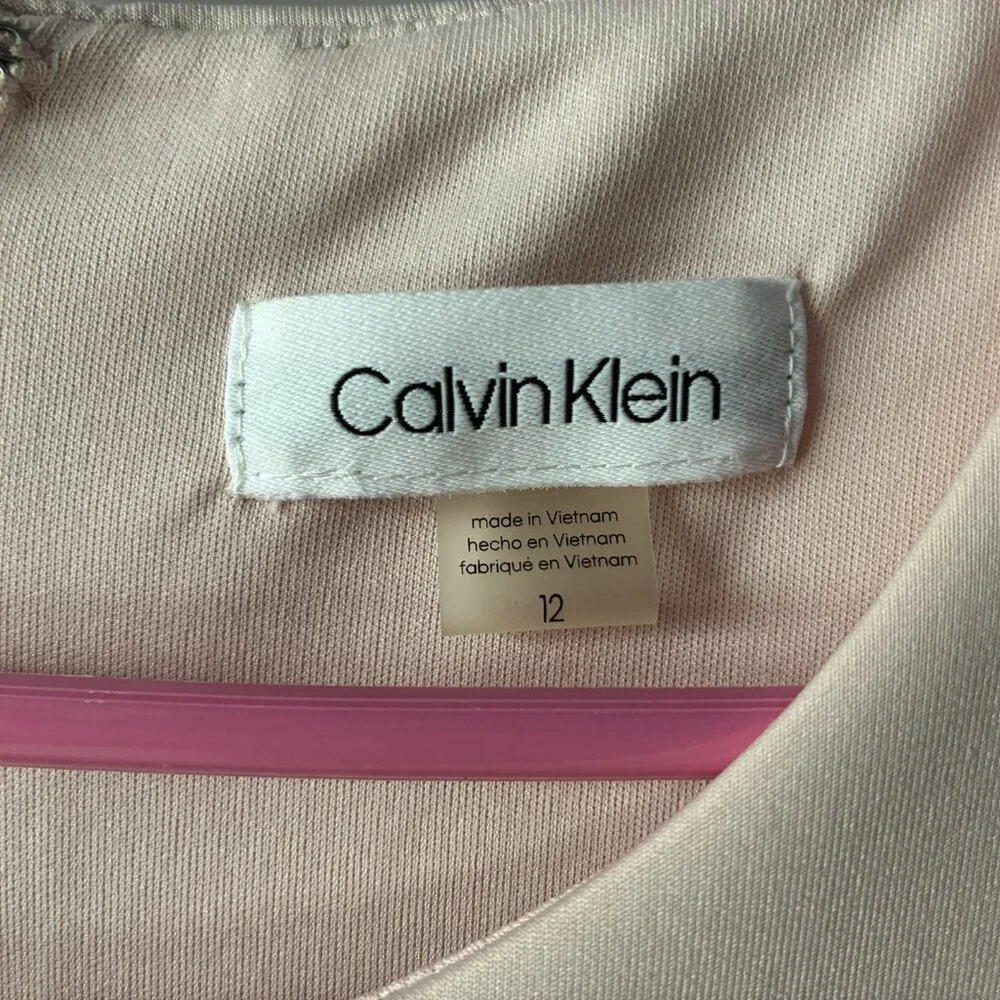 Calvin Klein dress size 12 Strechy, new with tags - Picture 2 of 5